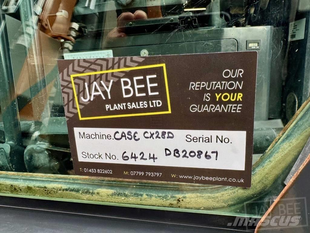 CASE CX28D Mini excavatoare < 7t