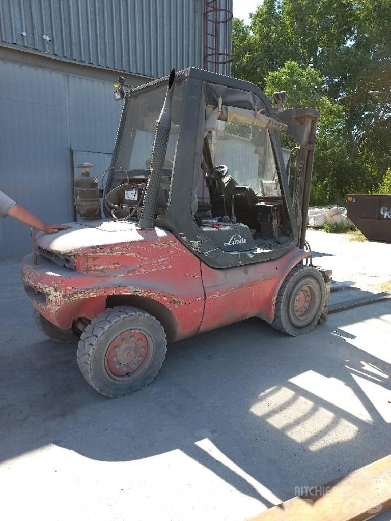 Linde H 45 D 600 Stivuitor diesel