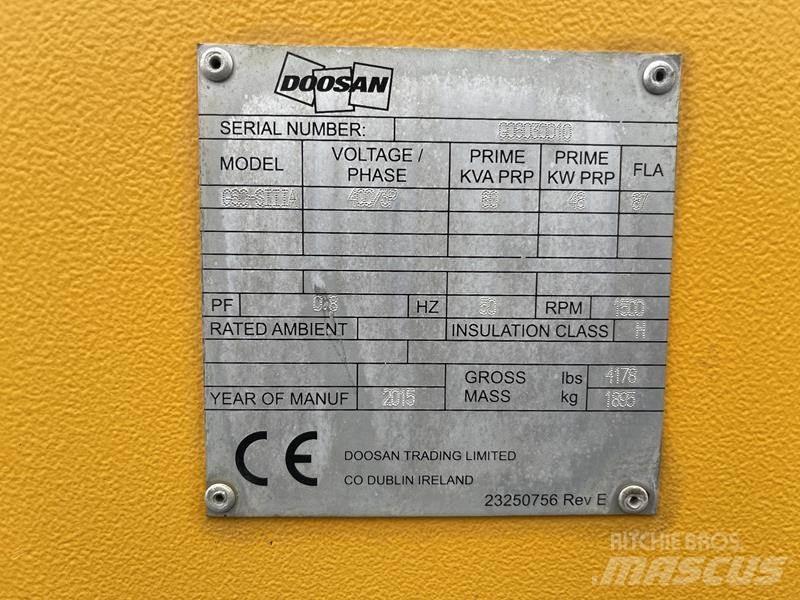 Doosan G 60 Generatoare Diesel