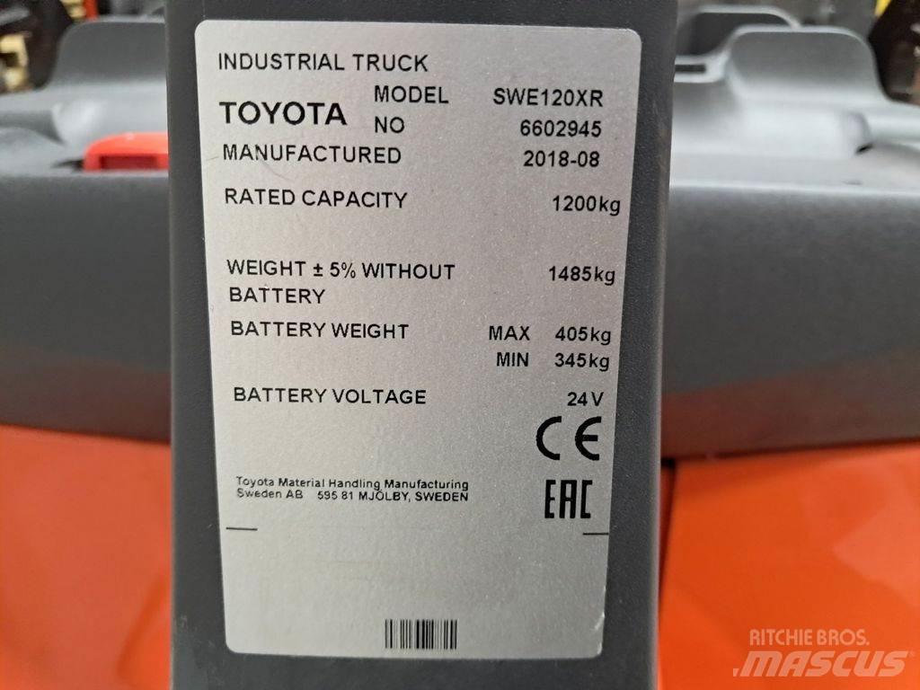 Toyota SWE120XR Transpaleta manuala