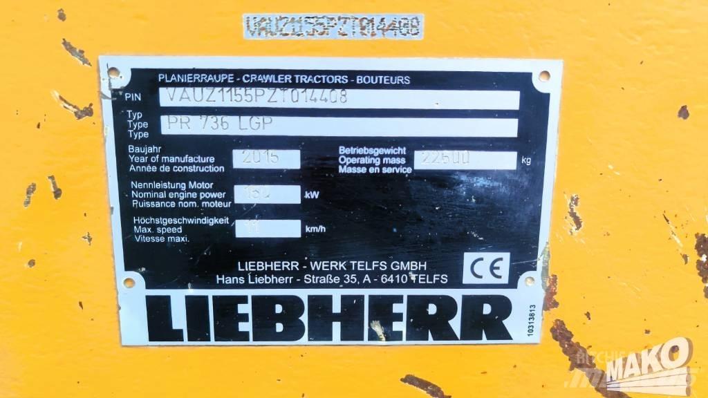 Liebherr PR 736 LGP Buldozere pe senile