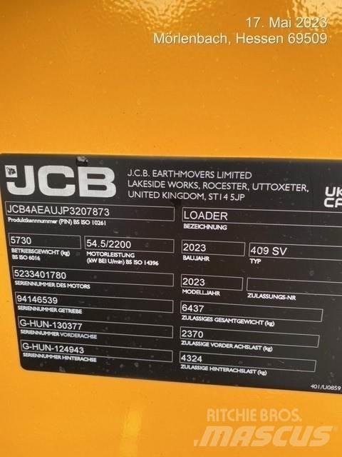 JCB 409 Incarcator pe pneuri