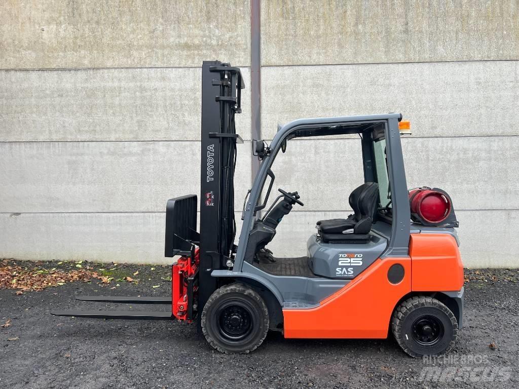 Toyota 02-8 FGF 25 Stivuitor GPL