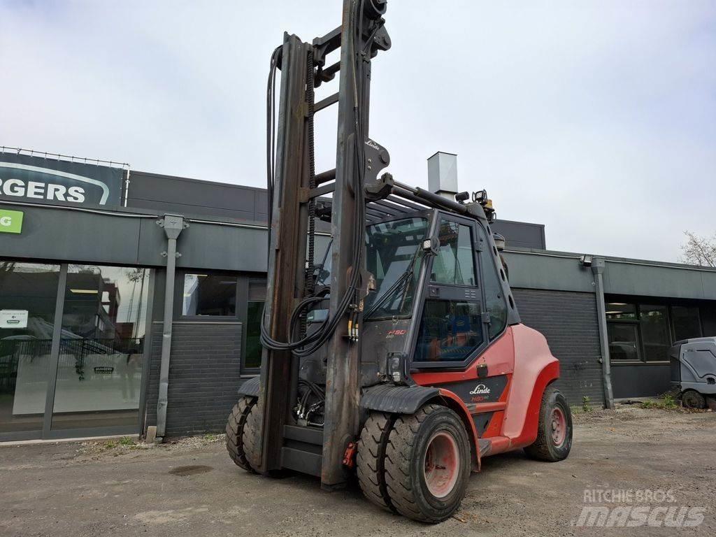 Linde H80D Stivuitor diesel