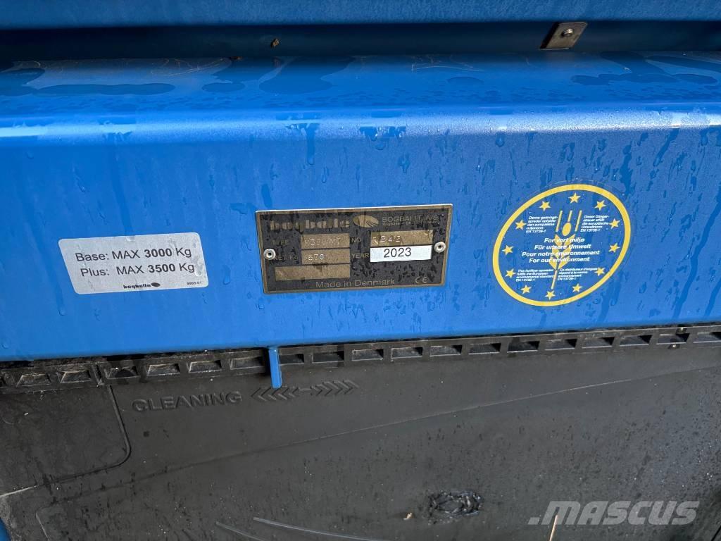 Bogballe M35W Împrastierea mineralelor