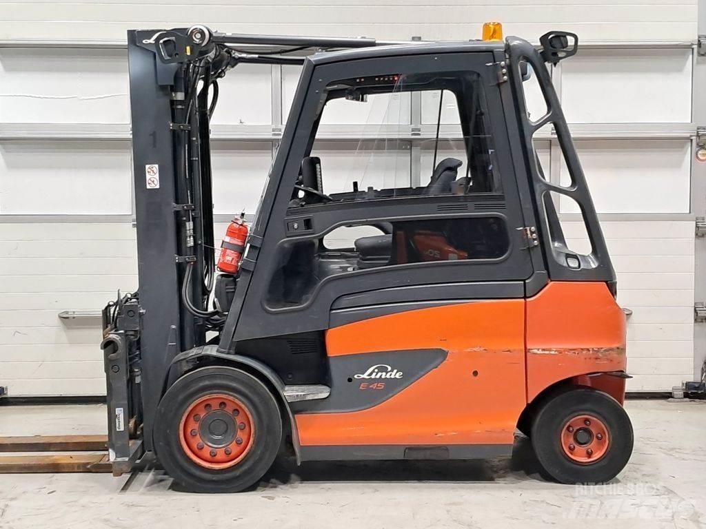 Linde E45H-01/600 Stivuitor electric