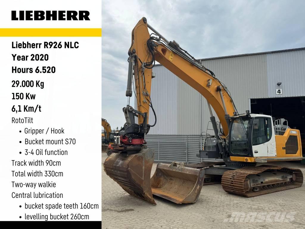 Liebherr R926 Excavatoare pe șenile
