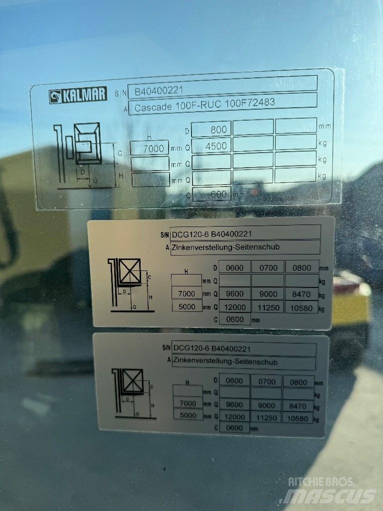 Kalmar DCG120-6 Stivuitor diesel