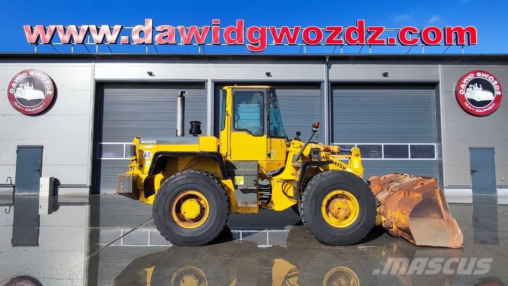 Komatsu WA 270-3 Incarcator pe pneuri