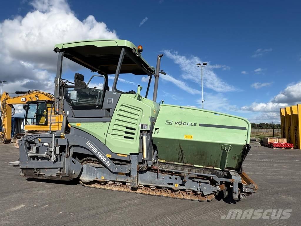Vögele SUPER 1800-3i Pavatoare asfalt