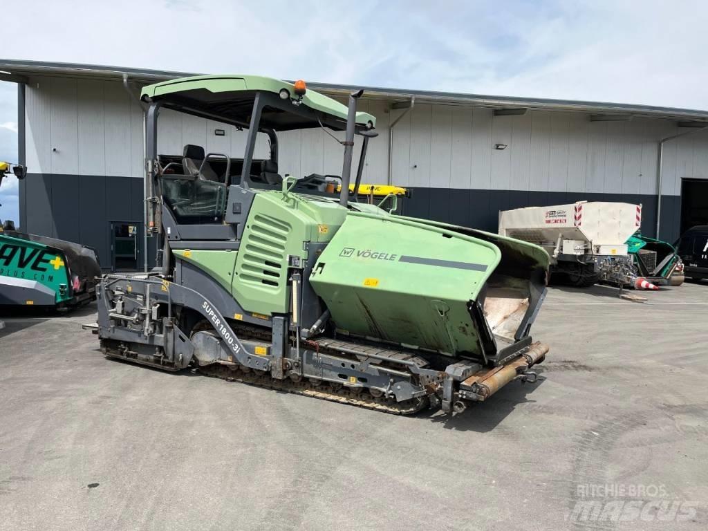 Vögele SUPER 1800-3i Pavatoare asfalt