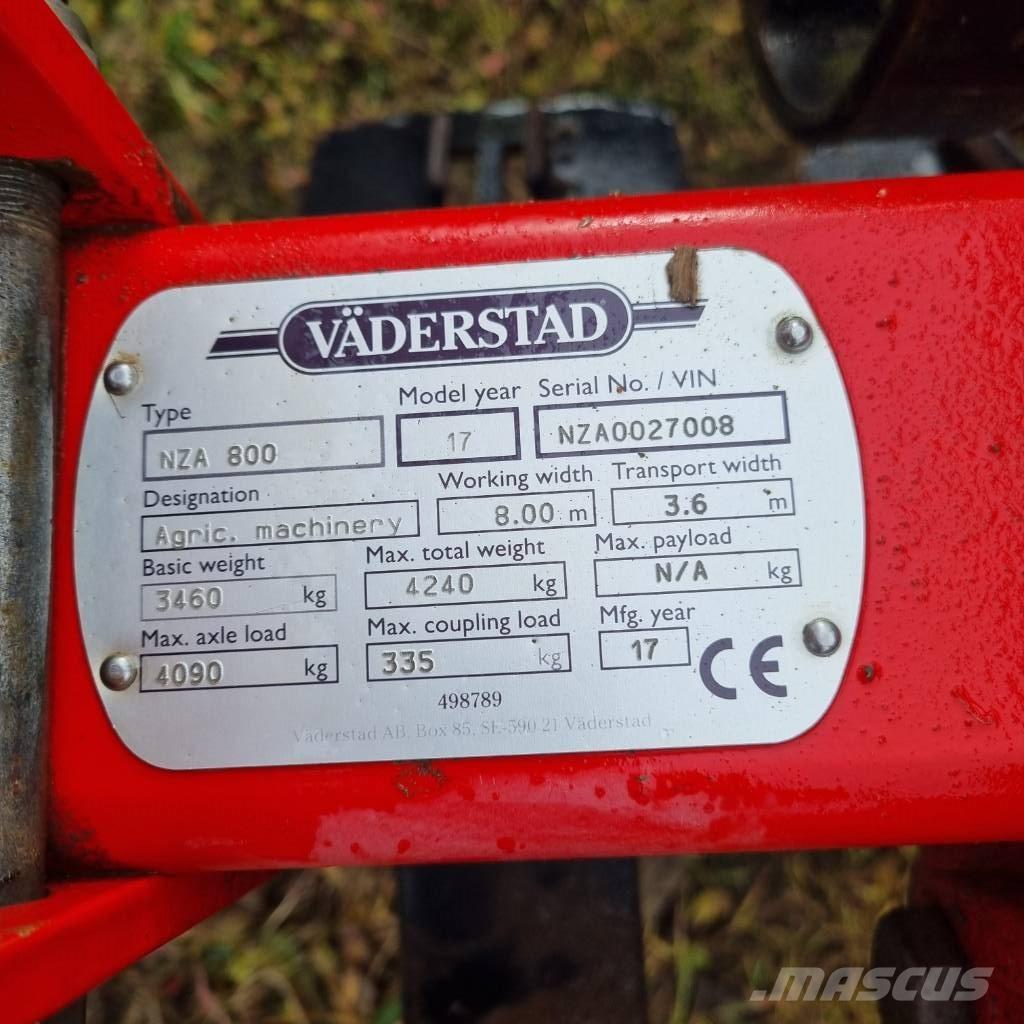 Väderstad NZA800 Cultivatoare
