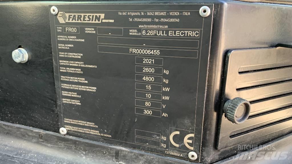 Faresin 6.26 E Stivuitoare telescopice
