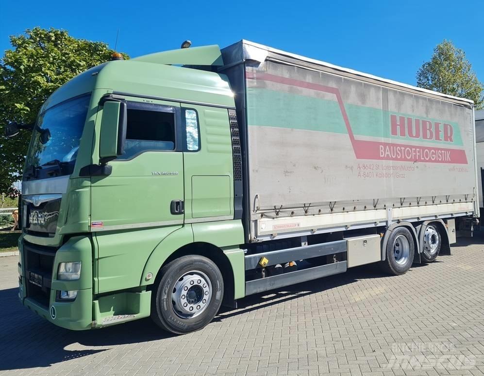 MAN 26.440 / 7.4m / LIFT Camion cu prelata