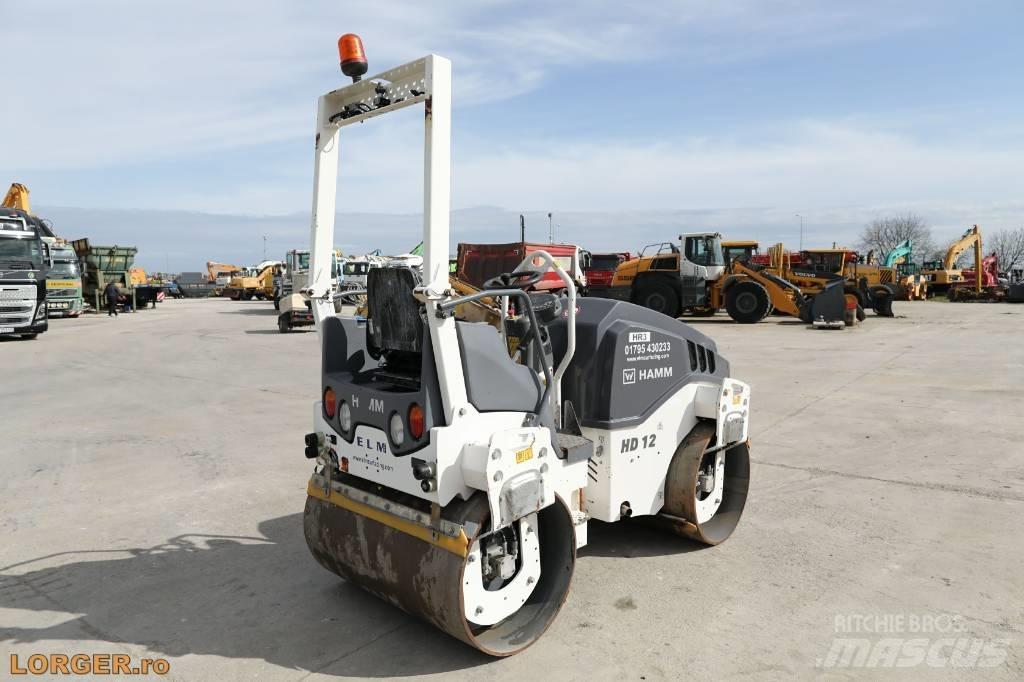 Hamm HD 12 VV Cilindri compactori dubli