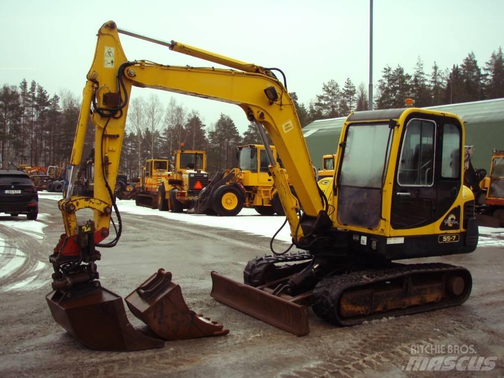 Hyundai Robex 55-7 Mini excavatoare < 7t