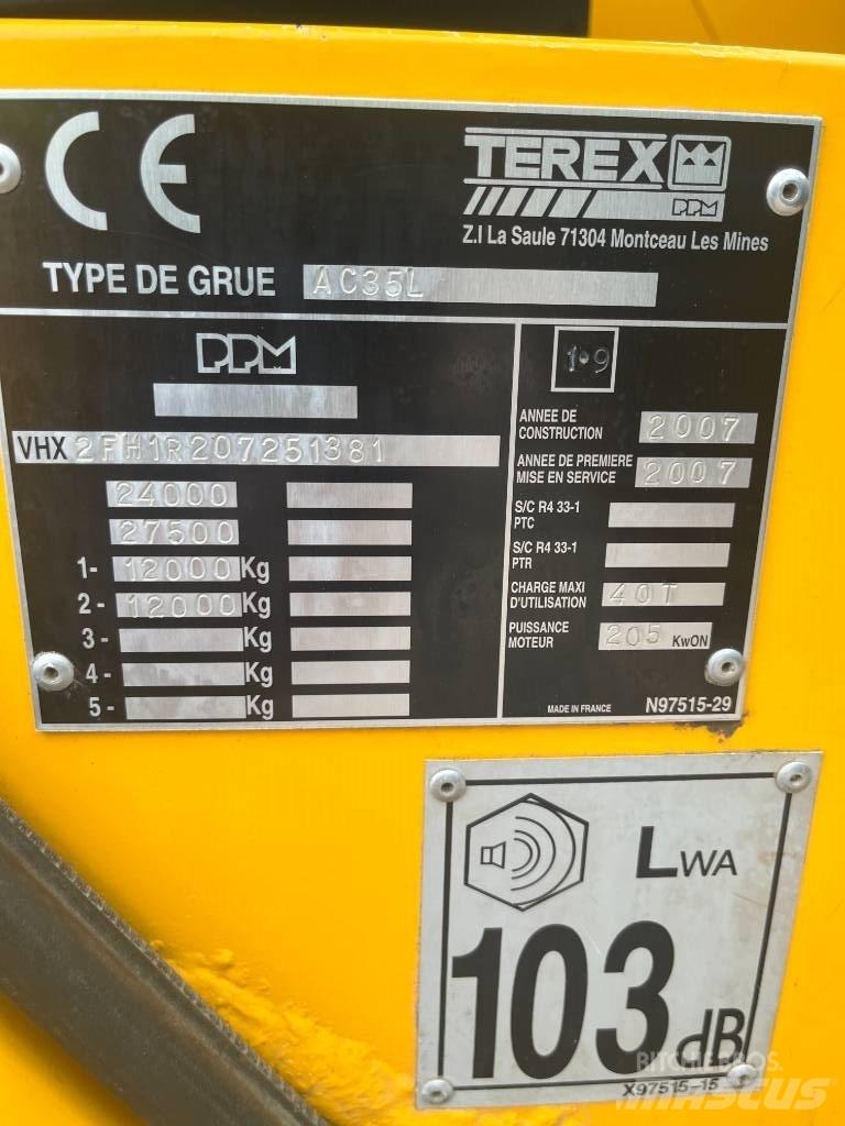 Terex Demag AC 35-L Macara teren accidentat