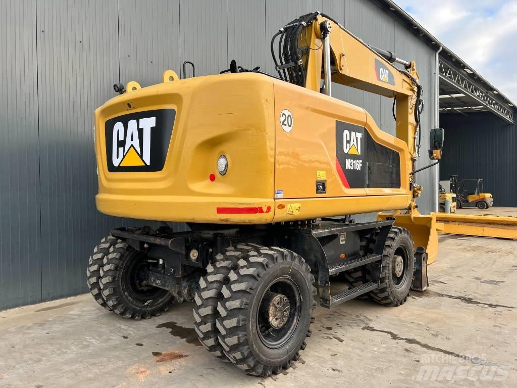 CAT M316F Excavatoare cu roti