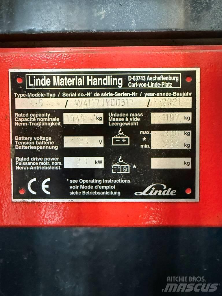 Linde L16APi/1173 Transpaleta manuala