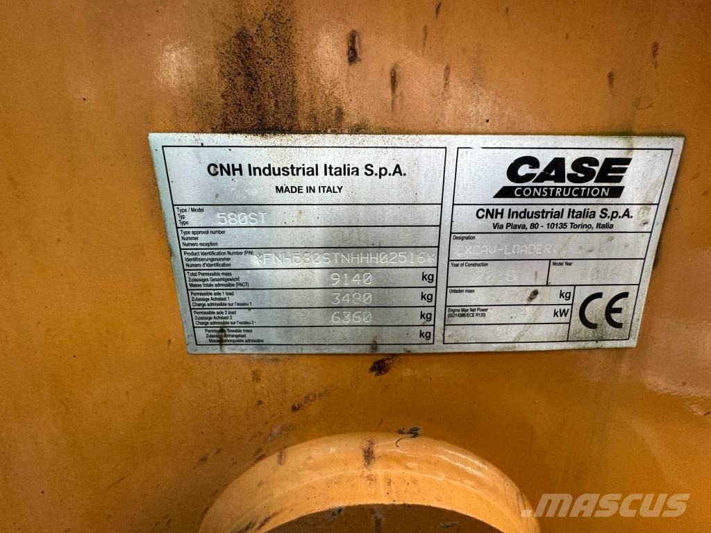 CASE 580 ST Buldoexcavatoare