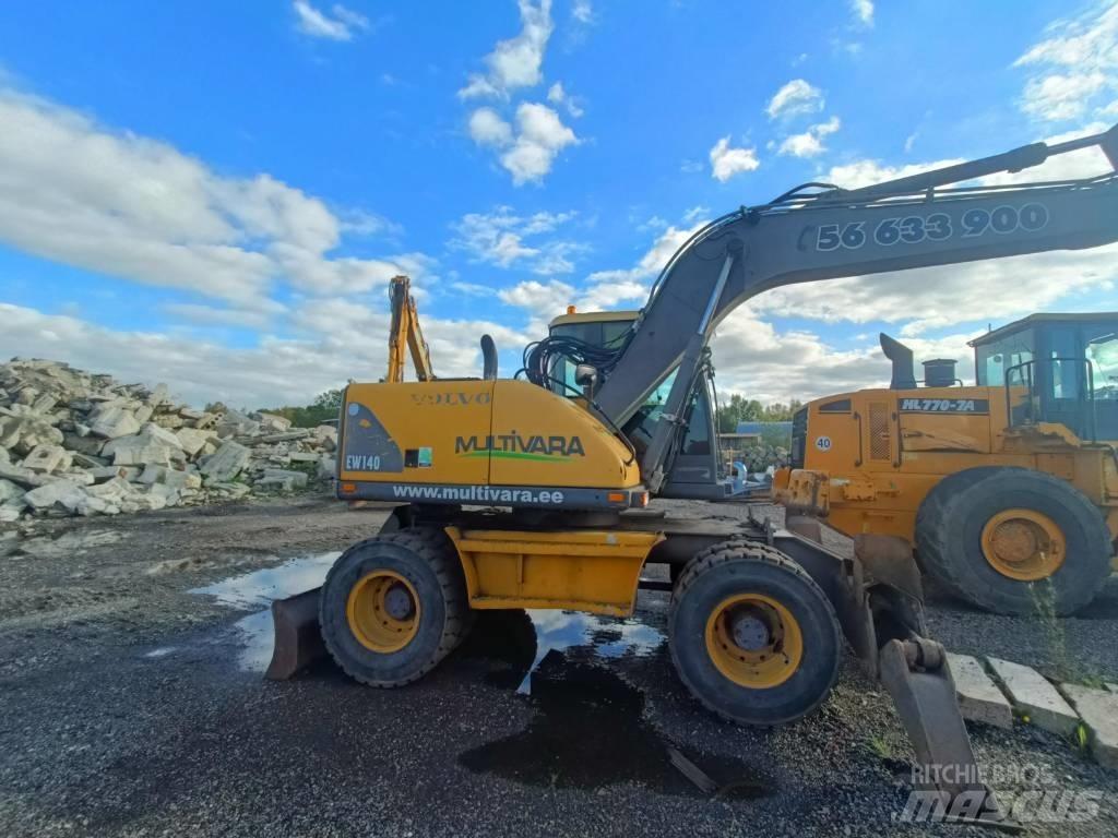Volvo EW 140 Excavatoare cu roti
