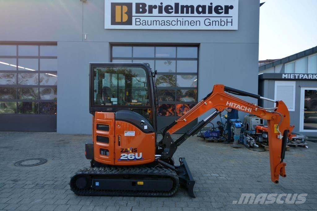 Hitachi ZX 26 U-6 Mini excavatoare < 7t
