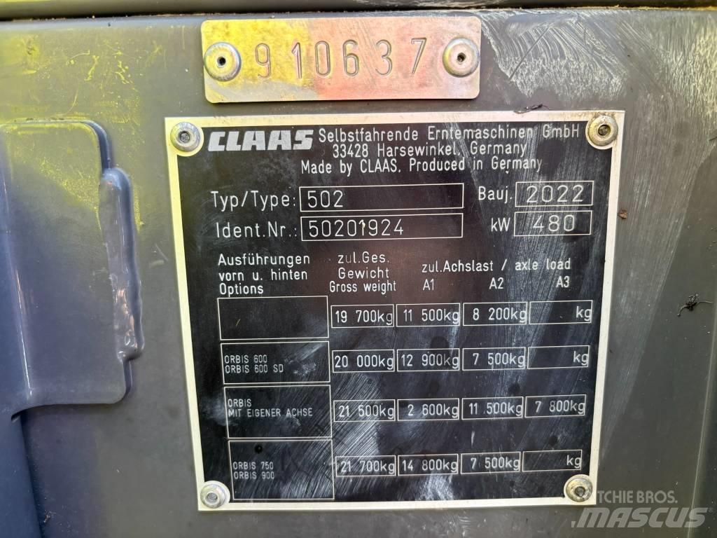 CLAAS Jaguar 960 4WD Forajere cu autopropulsare