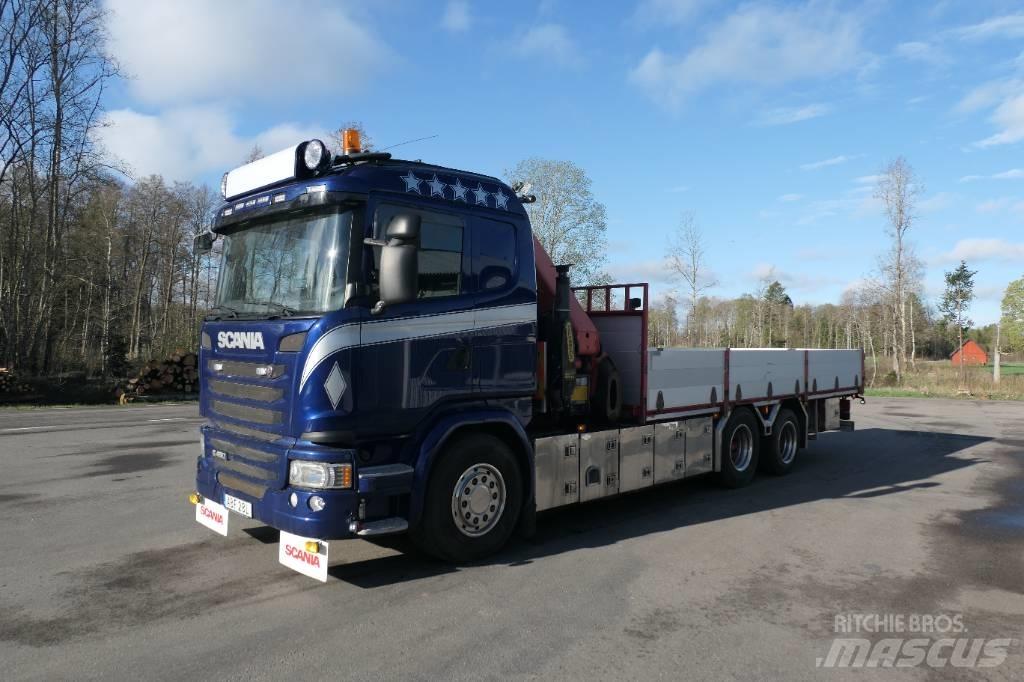 Scania G450 6x2 Camioane cu macara