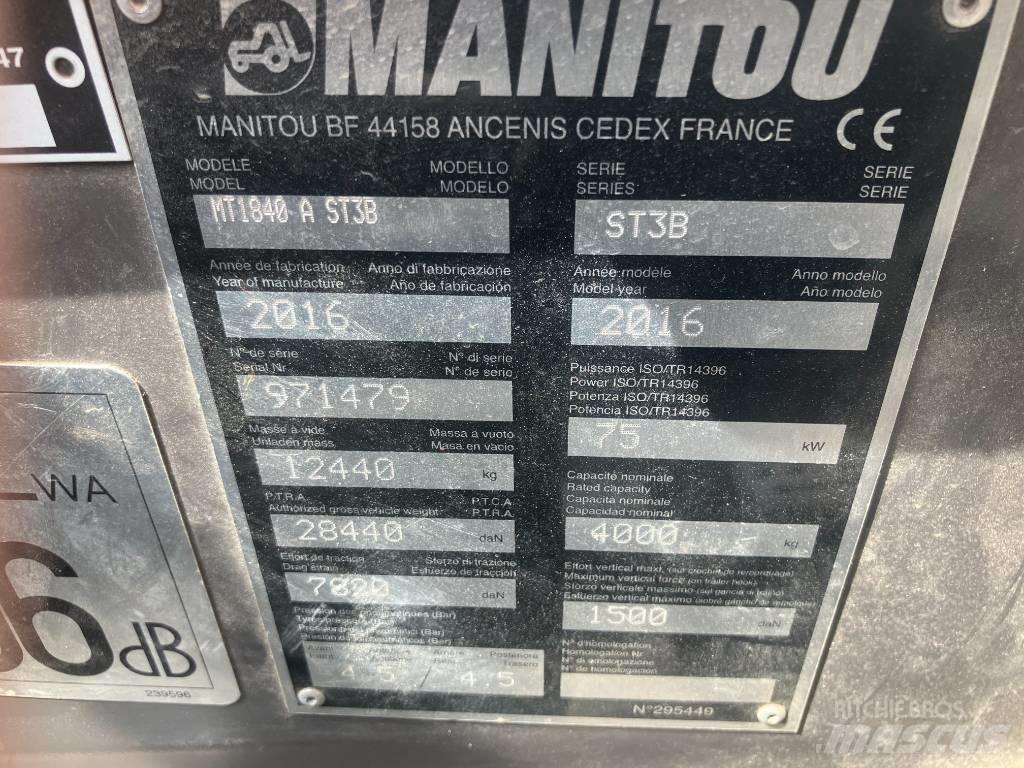 Manitou MT 1840 A Stivuitoare telescopice
