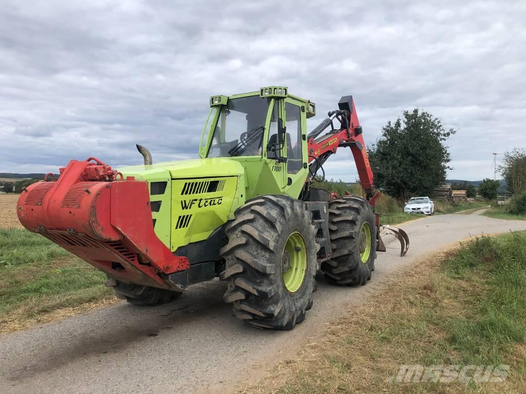 Werner WF Trac 1700 Utilaje de manevrarea a bustenilor