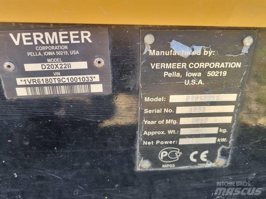 Vermeer D20x22II Instalatii de foraj orizontal