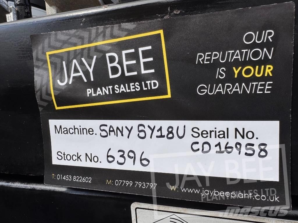 Sany SY18U Mini excavatoare < 7t