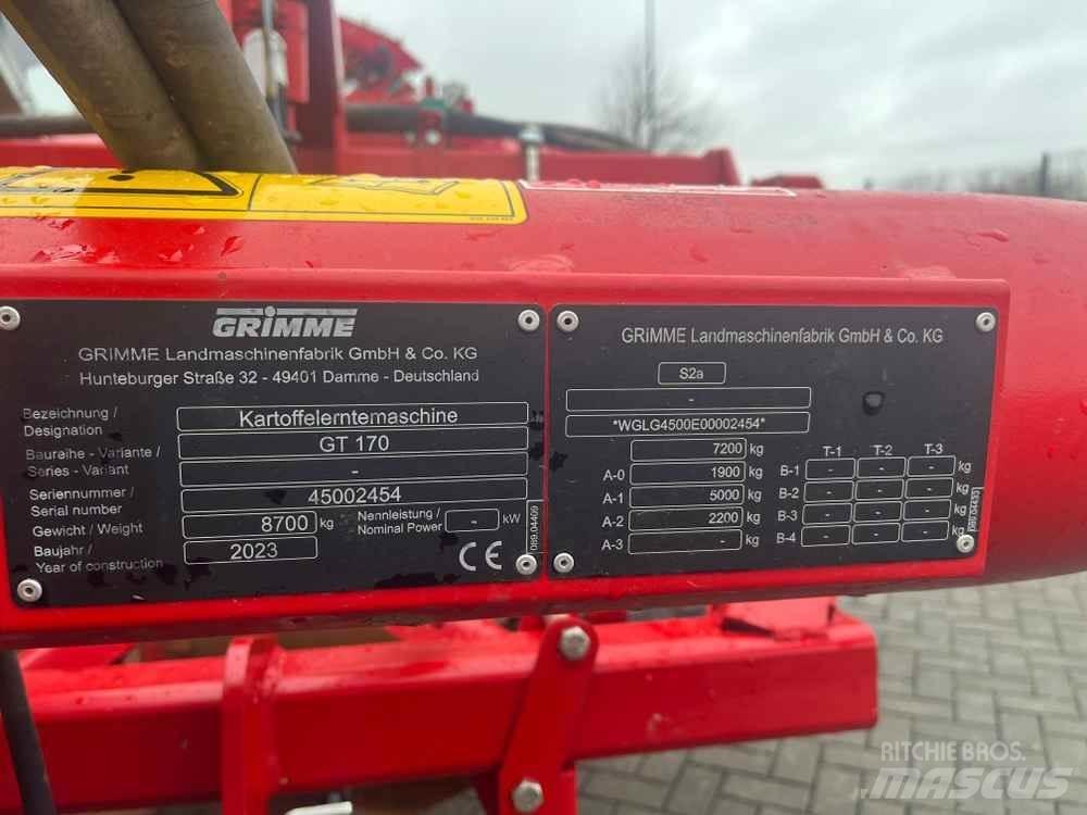 Grimme GT 170 Recoltatoare de cartofi