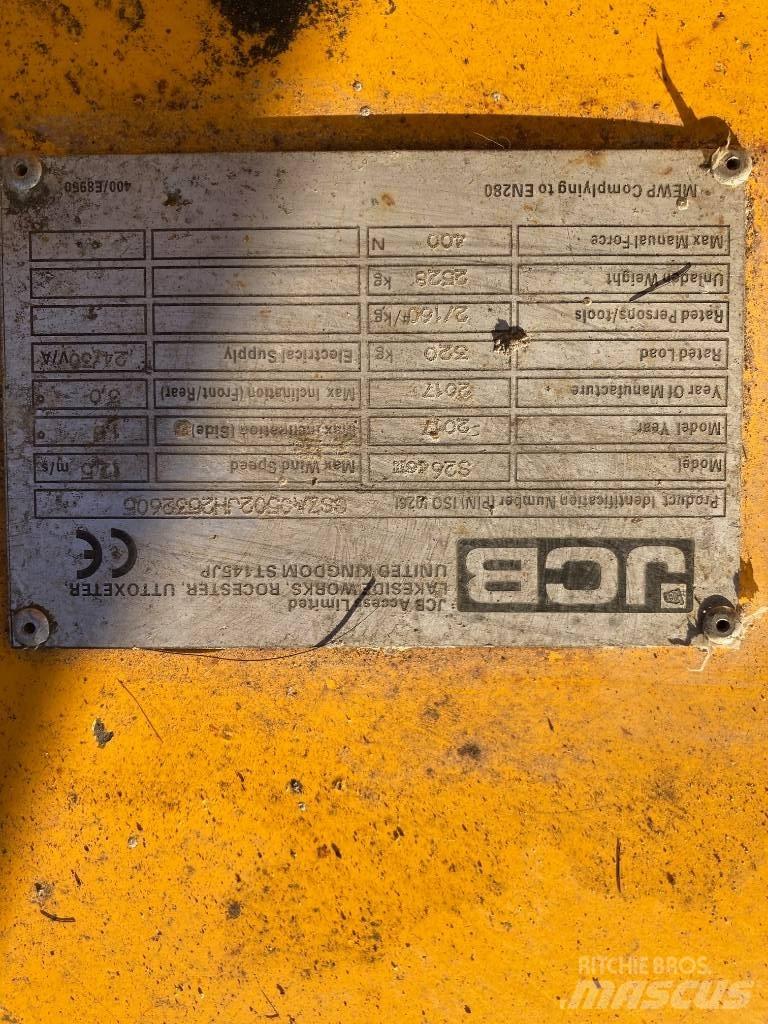 JCB S 2646 E Platforme foarfeca