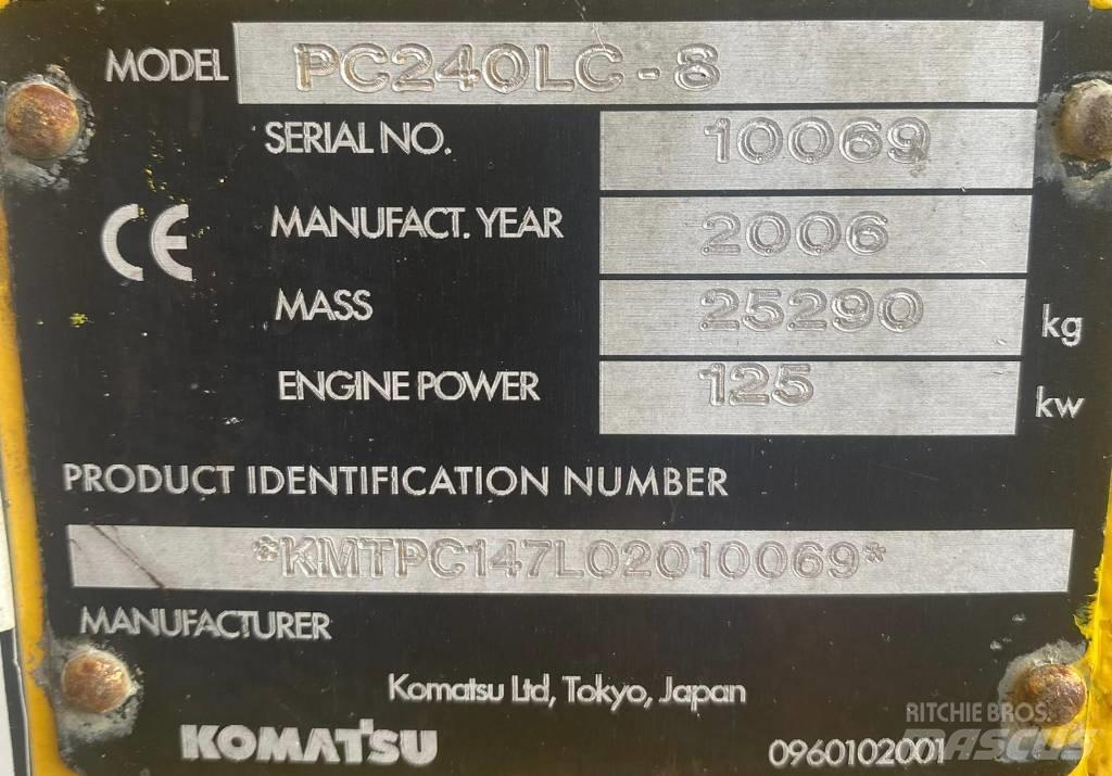 Komatsu PC 240 LC-8 Excavatoare pe șenile
