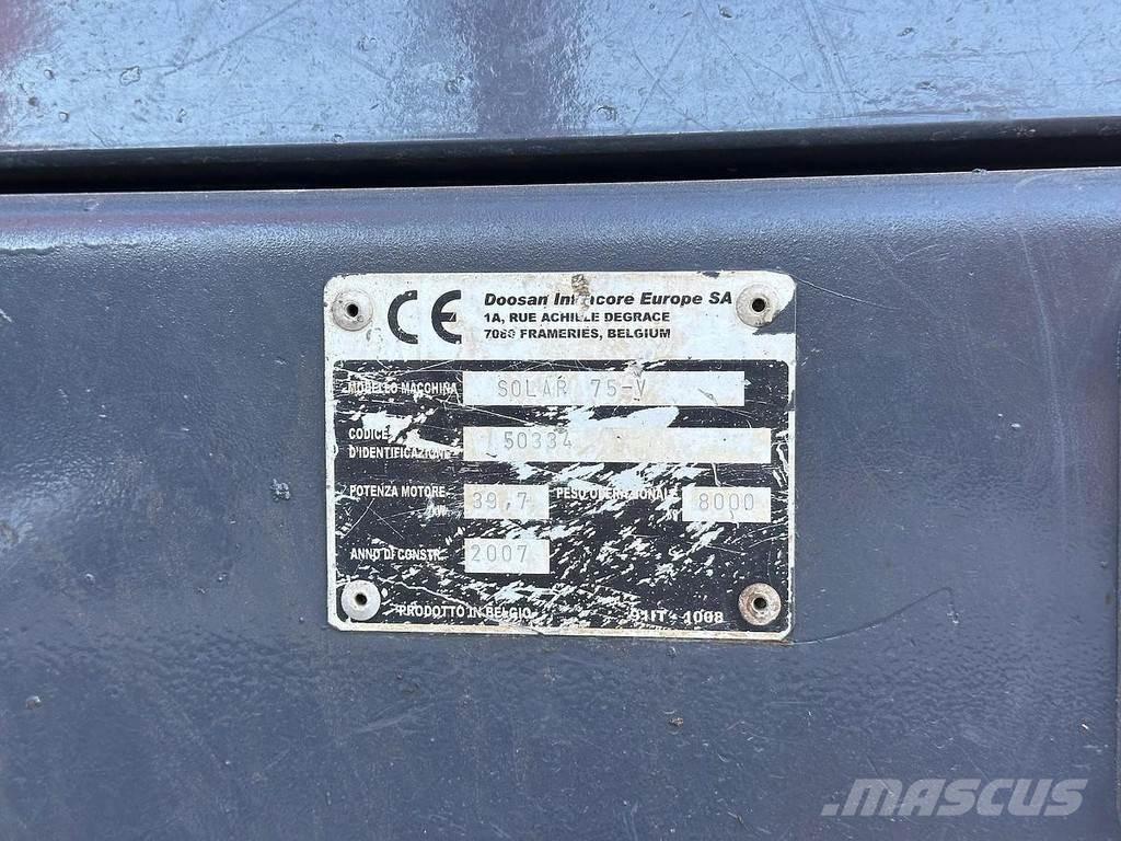 Doosan SOLAR 75V Excavatoare 7t - 12t