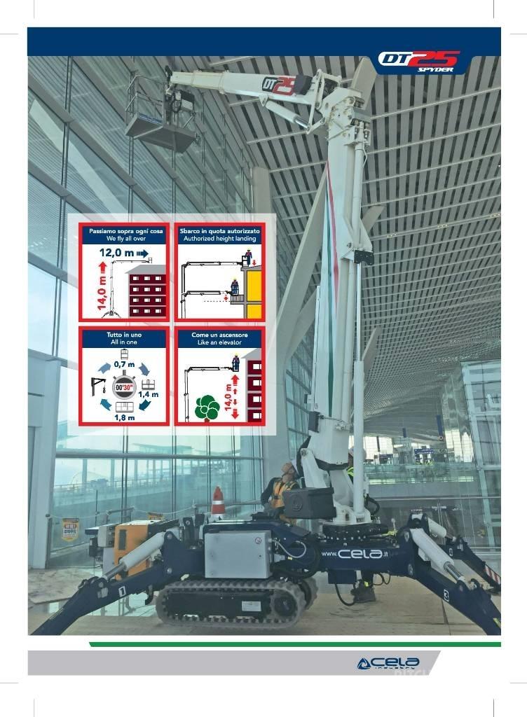 Cela Crawler DT25 Nacele cu brat telescopic