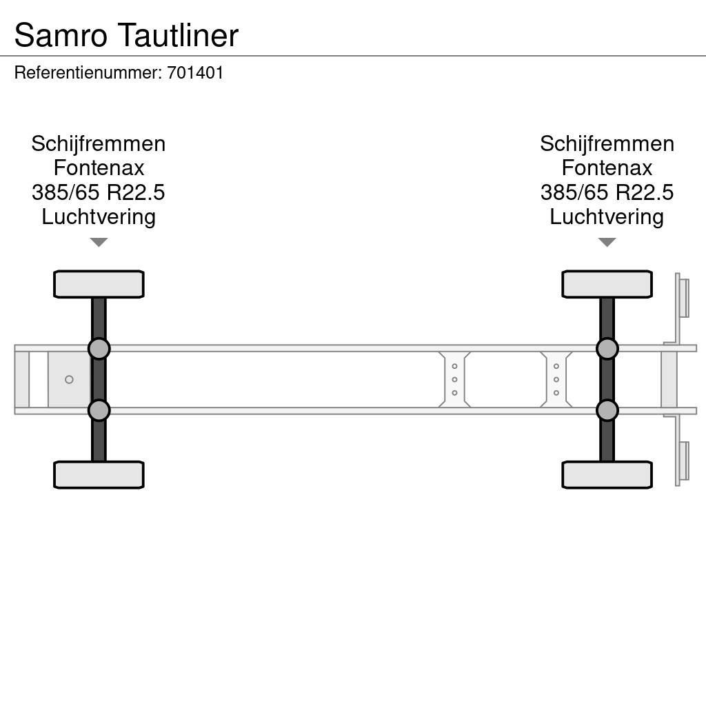 Samro Tautliner Semi-remorca speciala
