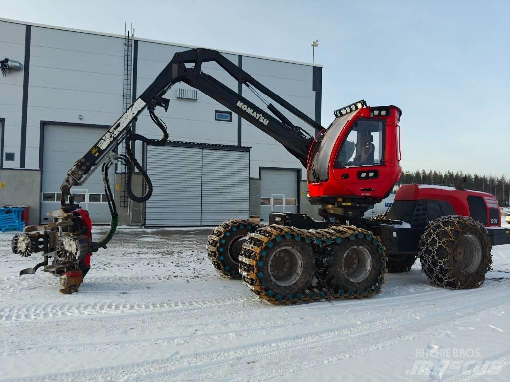 Komatsu 931 Combine forestiere