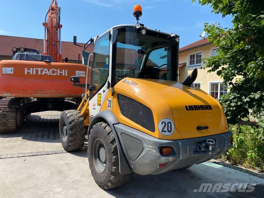 Liebherr L 506 Incarcator pe pneuri