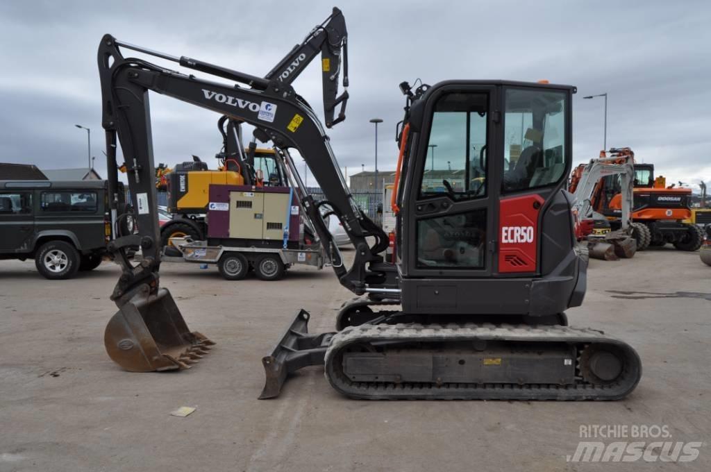 Volvo ECR50F Mini excavatoare < 7t