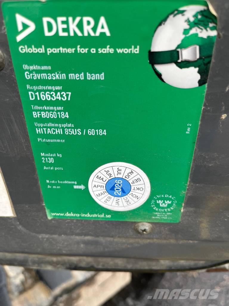 Hitachi ZX 85 US-3 Excavatoare 7t - 12t