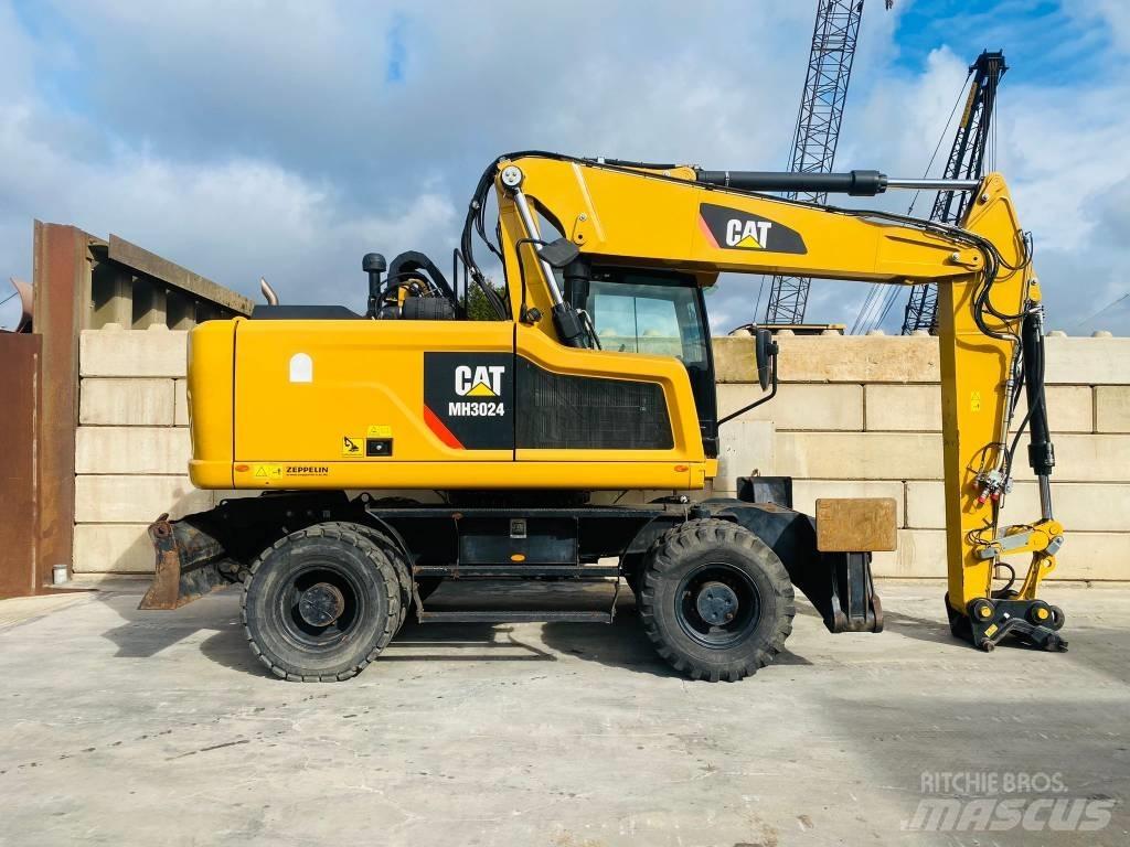 CAT mh3024 Excavatoare cu roti