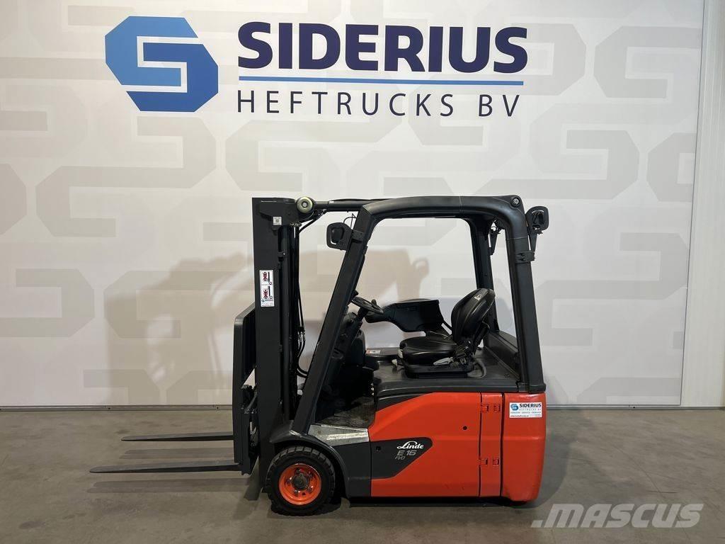 Linde E16-02 Stivuitor electric