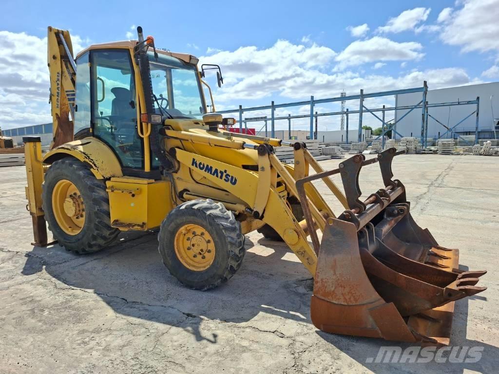 Komatsu WB 91 R Buldoexcavatoare