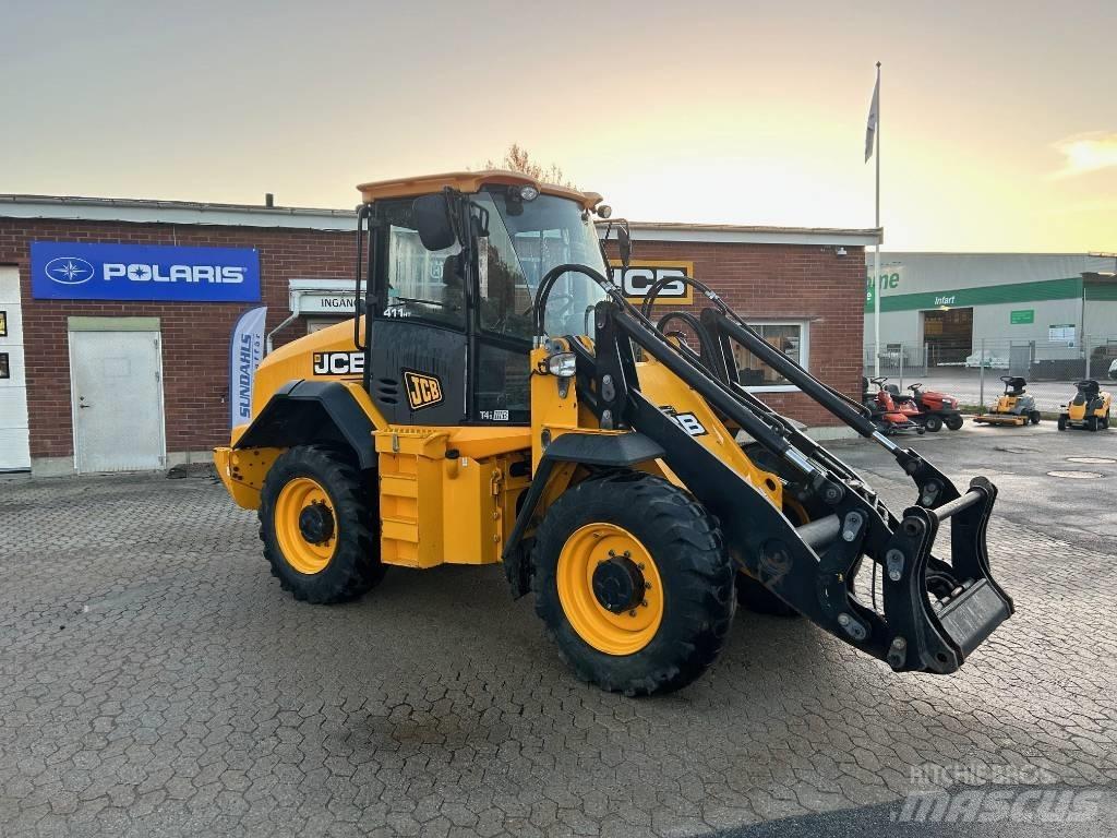 JCB 411 HT Incarcator pe pneuri