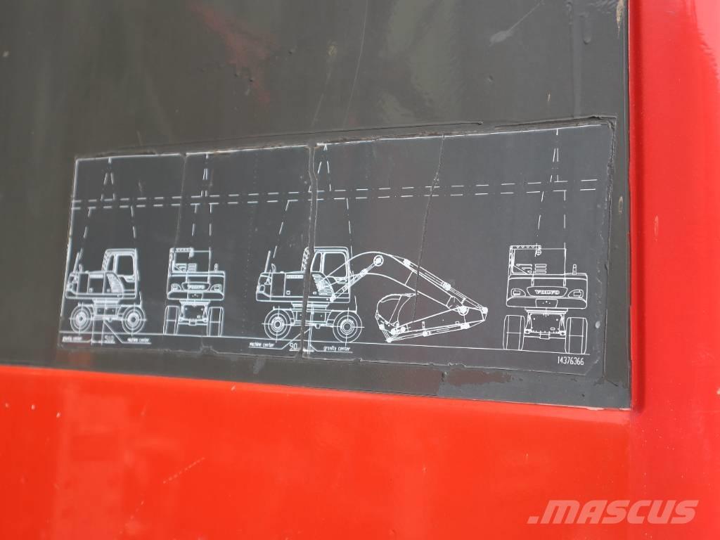 Volvo EW 140 B Excavatoare cu roti