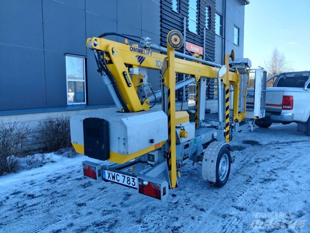 Omme 10,5E Skylift Platforme aeriene montate pe remorca