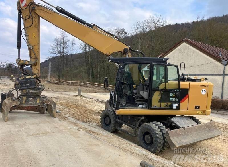 CAT M316F Excavatoare cu roti