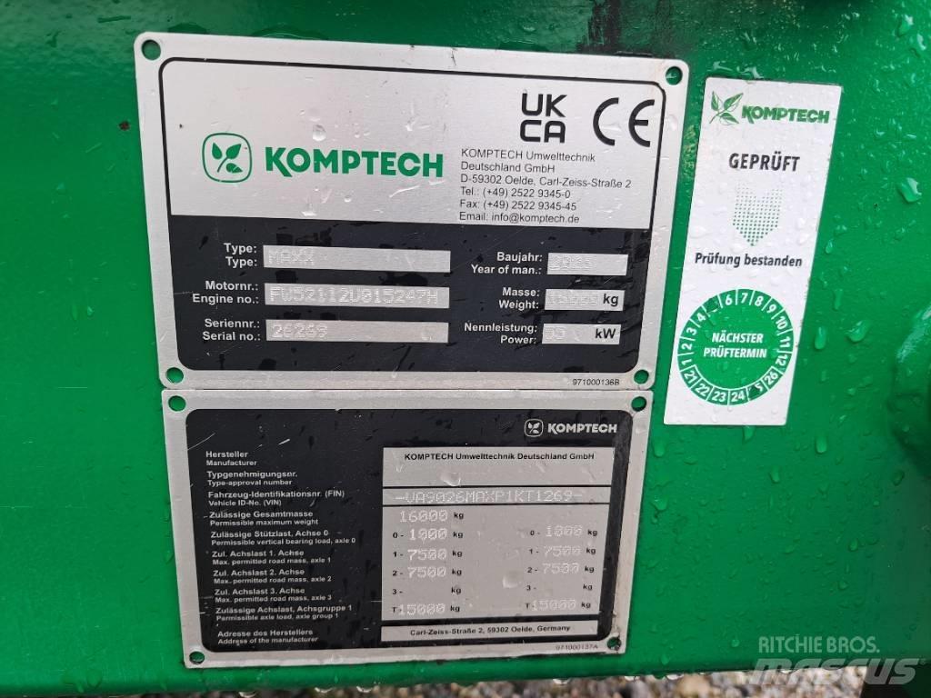 Komptech Maxx Dispozitive mobile de cernut